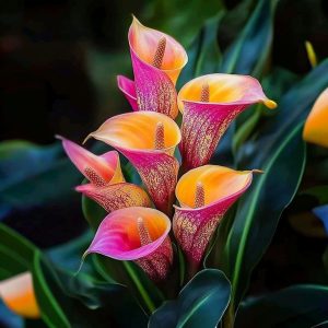 Калла Оникс купить по цене от 450р. в интернет-магазине «Посадика» с доставкой почтой в в Елеце и по всей России – [изображение №1].