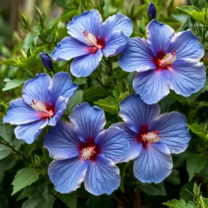 Гибискус садовый Блуминг Квин купить по цене от 259р. в интернет-магазине «Посадика» с доставкой почтой в в Елеце и по всей России – [изображение №1].