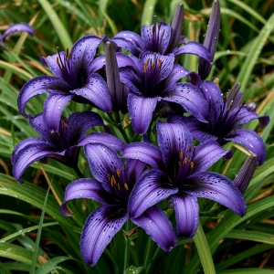 Лилейник Блю Айрис купить по цене от 324р. в интернет-магазине «Посадика» с доставкой почтой в в Елеце и по всей России – [изображение №1].