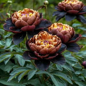 Пион Императорский Бал купить по цене от 419р. в интернет-магазине «Посадика» с доставкой почтой в в Елеце и по всей России – [изображение №1].