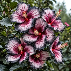 Гибискус садовый Самер Бридж купить по цене от 306р. в интернет-магазине «Посадика» с доставкой почтой в в Елеце и по всей России – [изображение №1].