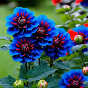 Георгин Аквамарин купить по цене от 318р. в интернет-магазине «Посадика» с доставкой почтой в в Елеце и по всей России – [изображение №1].