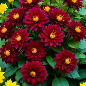 Георгин Вуцапо купить по цене от 327р. в интернет-магазине «Посадика» с доставкой почтой в в Елеце и по всей России – [изображение №1].